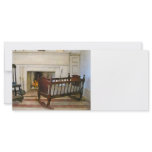 Cradle Near Fireplace Rack Card Design