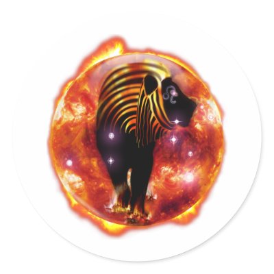 Craft Dungeon Zodiac-Leo Stickers by Craft_Dungeon