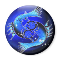 Craft Dungeon Zodiac - Pisces Refrigerator Magnet