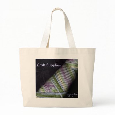Craft Supplies Tote Bag by GypsyOwl