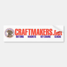 CRAFTMAKERS.net Bumper Sticker