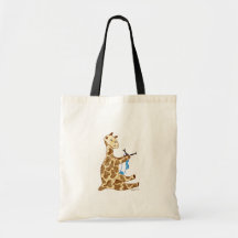 Crafty Giraffe Tote Tote Bags
