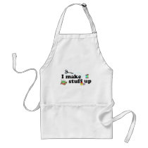 Crafty - I Make Stuff Up Apron