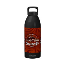 Cramoisi grand de Teton Bouteilles D'eau