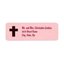 "Cranberry Cross" Labels