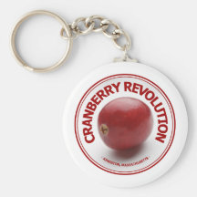 Cranberry Revolution Key Chain