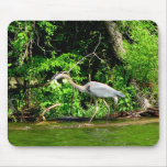 Crane at the Lake Mouse Mats
