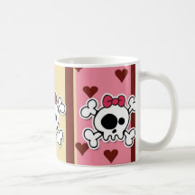 crâne de girlie mugs