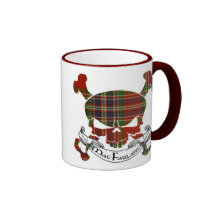 Crâne de tartan de MacFarlane Mug