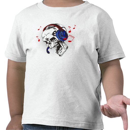 Crâne du DJ T-shirt