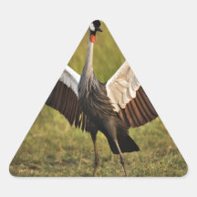 crane.jpg triangle sticker