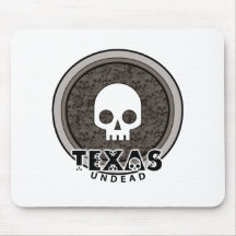 Crâne punk mignon le Texas Mousepad Tapis De Souris