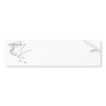 Crane Rider Bumper Sticker