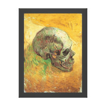 Crâne, Vincent van Gogh, art vintage d'impressioni Impressions Sur Toile