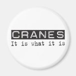 Cranes It Is Fridge Magnet