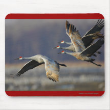 Cranes Mouse Mat