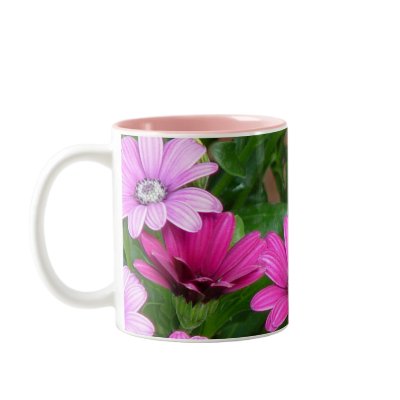 Cranesbill Geranium (Pink Flowers) Mug by natures_edge