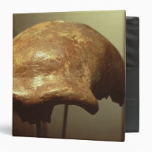 Cranium of a Neanderthal Vinyl Binder