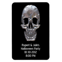 Cranium Sound Ghost Skull Flexible Magnets