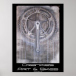 Crankies Art & Bikes Poster
