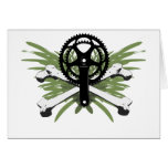 Crankset Bones - green Card