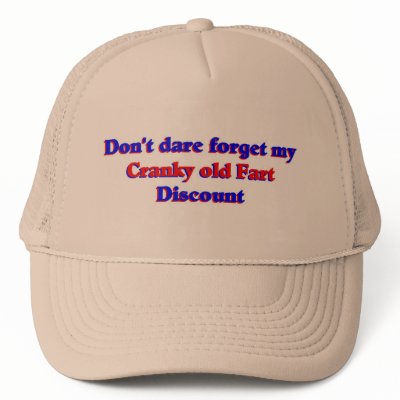 Cranky old fart discount mesh hats by photobippy