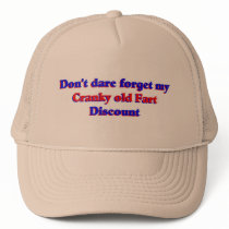 Cranky old fart discount mesh hats