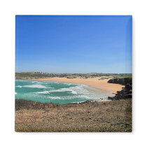 Crantock Bay Refrigerator Magnets