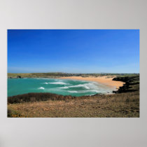 Crantock Bay Print