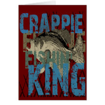 Crappie Fishin' King Cards