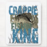 Crappie Fishin' King Mouse Pad