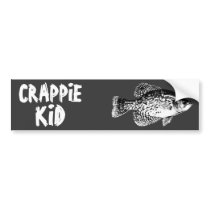 CRAPPIE KID BUMPER STICKERS