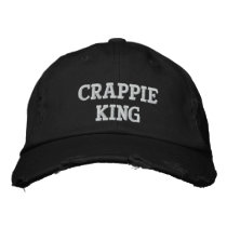 Crappie King - Customizable Embroidered Hat
