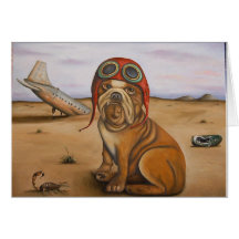 crash 1 greeting card