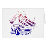 Crash Mode - Gamer Video Games Cars Crashing Card