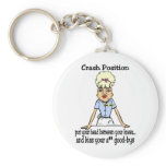 Crash Position Key Chain