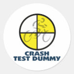 CRASH TEST DUMMY - bike Sticker