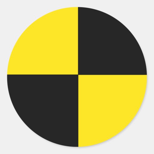Crash Test Sticker