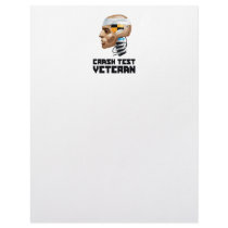 Crash Test Veteran Letterhead Design