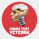 Crash Test Veteran Sticker