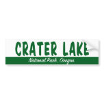 Crater Lake National Park Bumper Stickers