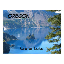 Crater Lake, Oregon Post Card