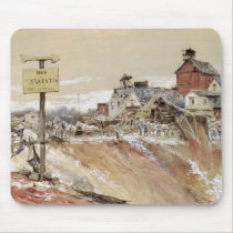 Craters at Ham-Saint-Quentin mousepads