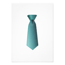 Cravate d'Aqua Cartons D'invitation