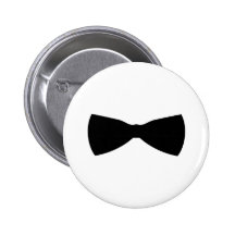 cravate d'arc noire pin's