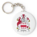 Craven Family Crest Keychain