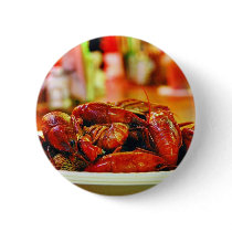 Crawfish At The Acme Oyster House Pinback Button