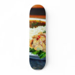 Crawfish At The Rivers Edge Custom Skate Board