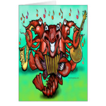 Crawfish Band Card