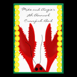 Crawfish Boil Party Invitation invitations